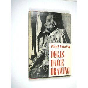 Degas Dance Drawing Paul Valéry First Edition 1948 Hardcover 1200 Printing